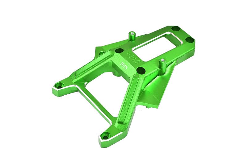 Aluminum 7075-T6 Front Bulkhead Cover Set for Traxxas 1:5 XRT 8S Monster Truck 78086-4 Upgrades - Green