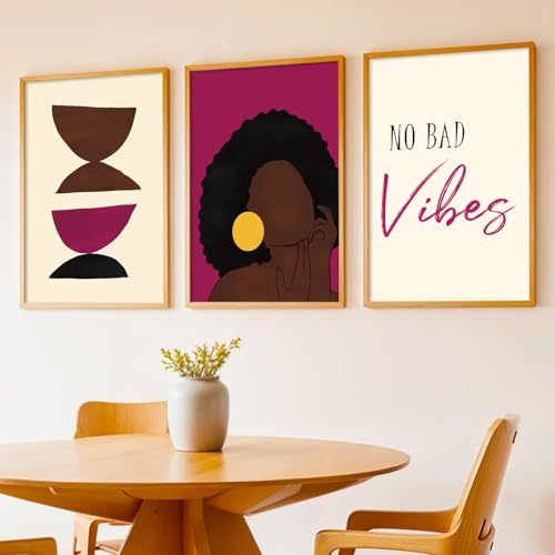 Image of kotart Abstract Paintings Set of 3 Framed Paintings for Wall Decoration - Framed Wall Painting for Living Room Bedroom with Frame - Room Decor /Wall Decor Set of 3 - D (Art 1, 13x17 inch)