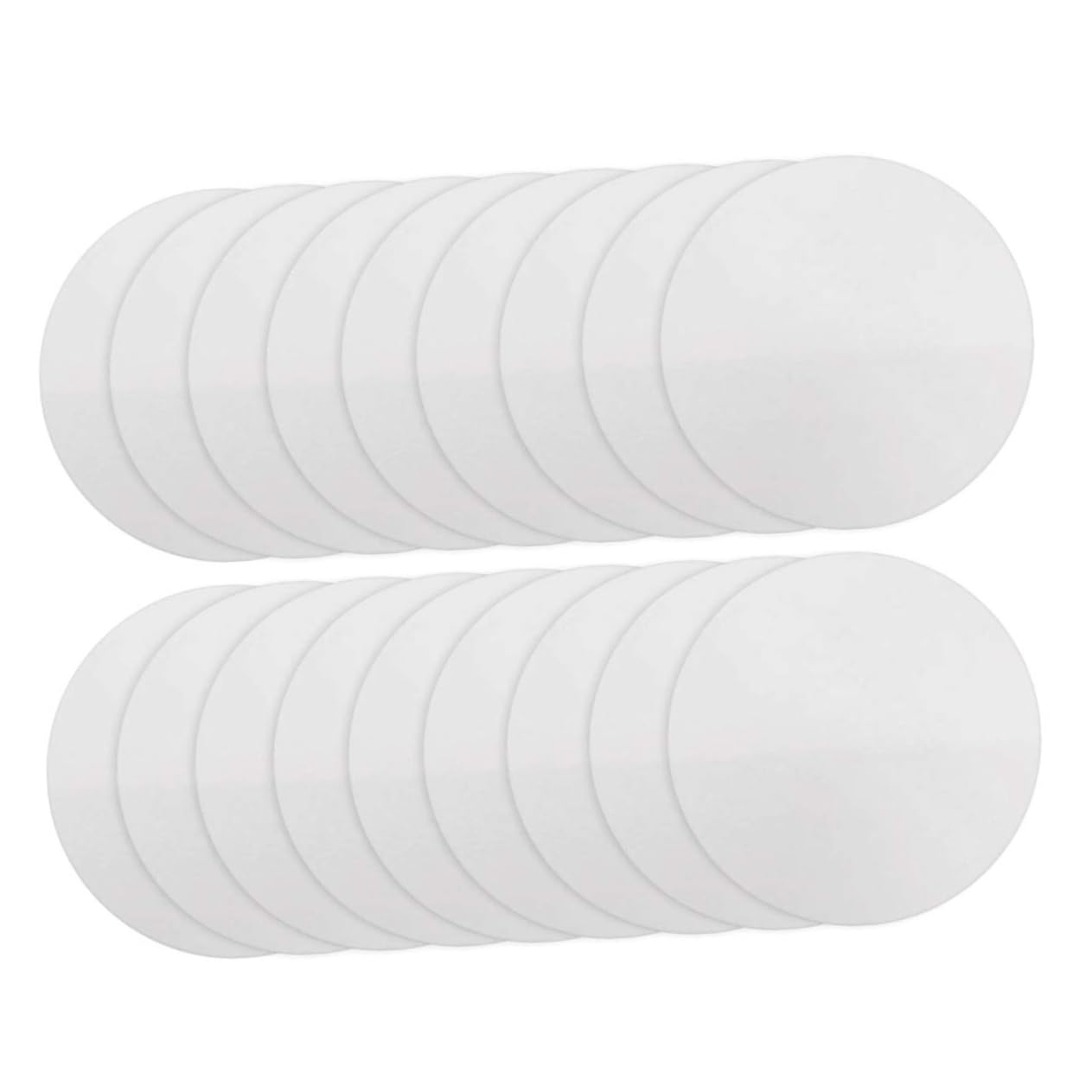 Qualitative Filter Papers 100pcs White Paper for Laboratory Experiments