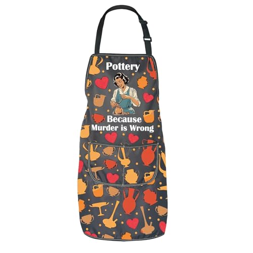 JNIAP Pottery Lover Gift Pottery Because Murder is...