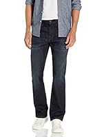 Amazon Essentials Men's Jeans, Slim Fit Stretch, Bootcut - Discontinued Colors, Dark Denim, 29W x 32L