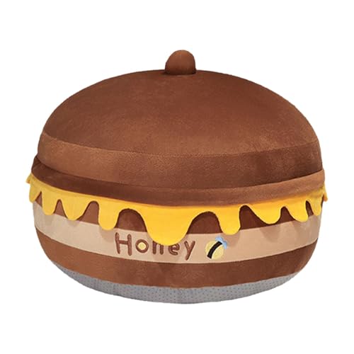 Qianly Throw Pillow Stuffed Pillow Cartoon Chair Cushion Realistic Thick Plush Pillow Sofa Cushion for Apartment Dorm Car Home Decor