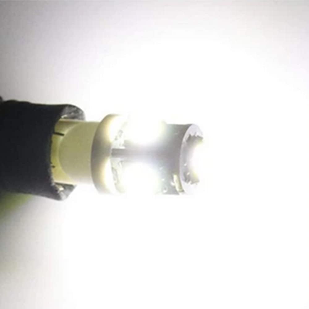 T10 194 168 PC194 PC195 Instrument Panel Gauge Cluster Dashboard Light White Color LED Bulb Pack of 12