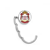 Feature: Das ist ein modischer Weg, um Ihre Geldbörse sicher zu halten, weil die rutschfeste Unterlage den Haken am Tisch befestigt. ; Großartiges Match mit Ihrer Handtasche, faltbarer und magnetischer Verschluss machen Sie einfach zu hängen.