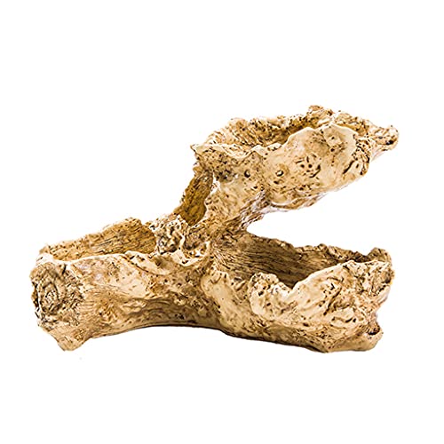 Watreketal Macetas de resina para suculentas con agujero de drenaje, forma de piedra, para ventana, contenedor de cactus, regalo para mamá