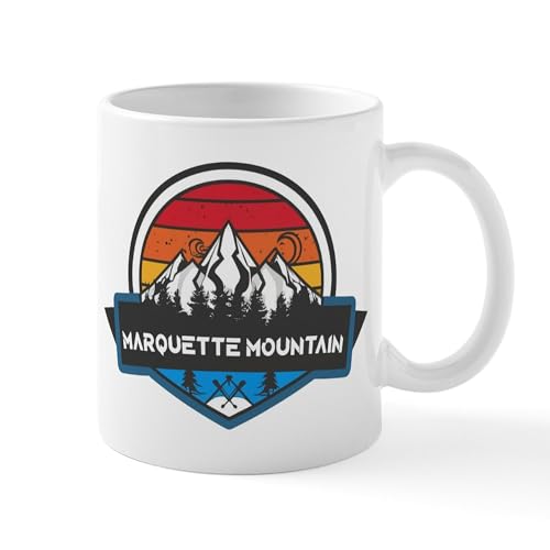 Taza de cerámica 11 oz Marquette Mountain miniatura 1