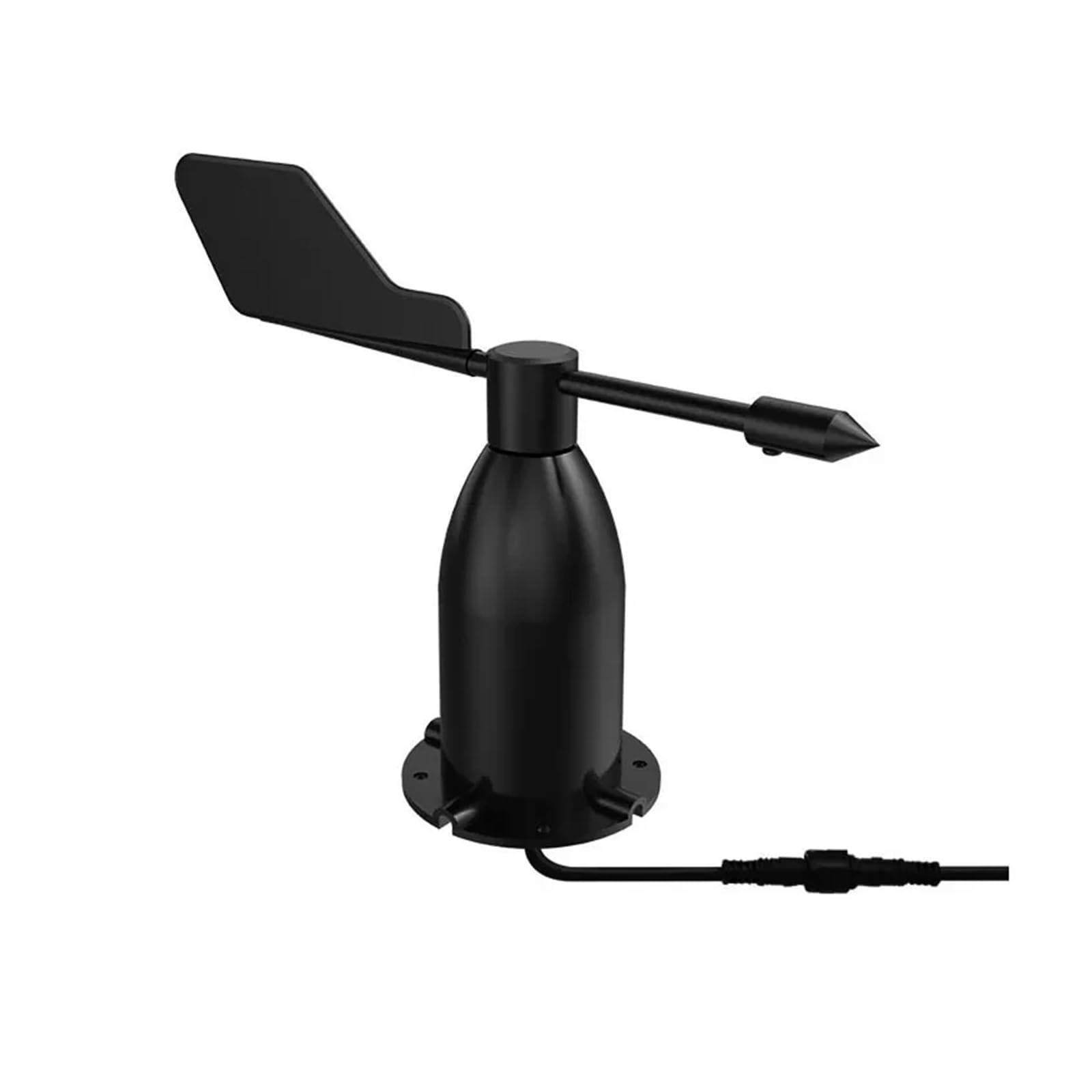 Sensor de Velocidad del Viento y Volumen de Aire, RS485, 4-20 mA, 0-5 V, 0-10 V, anemómetro de Tres cazoletas, 0-60 m/s, 360°(Wind Direction,0-10V Output)