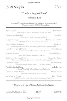 Paperback TCR Singles 26-1 TCR Singles Footbinding in China Book