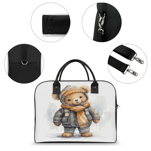 Maletín ligero para laptop unisex estilo casual miniatura 6