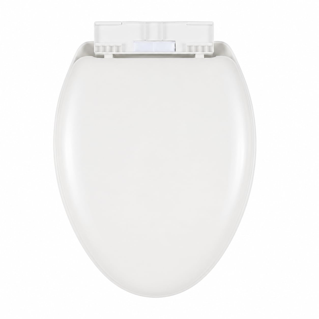 Sedile Del Water con Coperchio Rialzato Ispessito a Chiusura Design a V Sgancio Rapido Universale in Materiale Polipropilene Resistente atto per Bagno di Casa E Sanitari