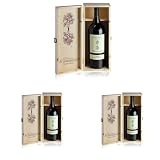 Lo Zoccolaio Langhe Rosso DOC Baccanera - Magnum - Cassa Legno - Vino Rosso - 1500ml (Confezione da 3)