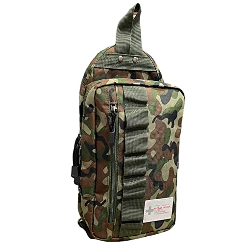 ボディバッグ アーミー調 メンズ バック (カモフラ) ボディバッグ アーミー調 メンズ バック (カモフラ)