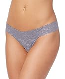 Heidi Klum Stretch Lace Thong, Heather Mist X-Large
