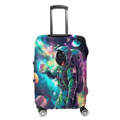 Planet Astronaut Travel Suitcase Protector Luggage Cover Protective Washable Anti-scratch Baggage Cover4
