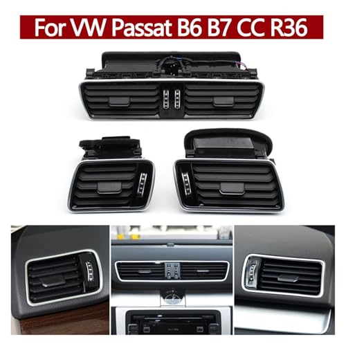 Grille aération climatisation voiture ajustement parfait Passat B6 B7 3AD819728A