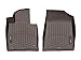WeatherTech Custom Fit FloorLiners for Kia Cadenza - 1st Row (4711141), Cocoa