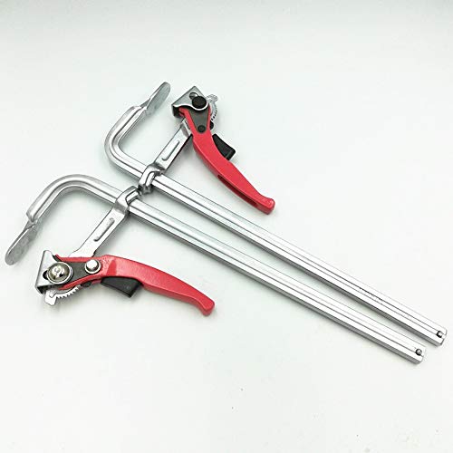 Serre Joint Outils Steel Heavy Duty Steel Rather Bar à la pince rapide Pour MFT Guide Système de rail Tourner à bois 300kg Pression de serrage Serre Joint Dormant (Size : 80x250mmx1pc)