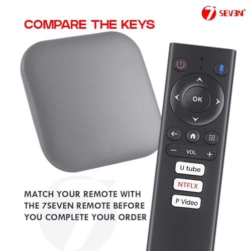Image of 7SEVEN Voice Command Bluetooth Remote for Nokia Media Streamer Android Device and Replacement of Original Remote Control