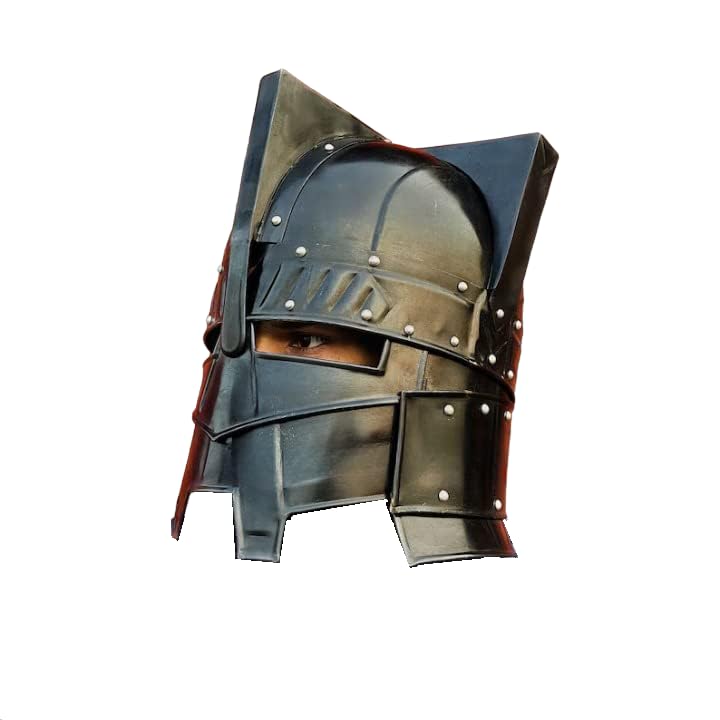 Medieval Dwarves Blued Helmet The Hobbit Movie Helmet Medieval LARP Role Plays Helmet Handmade Wearable Cosplay Helmet