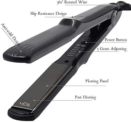 Plancha para el cabello profesional de cerámica miniatura 4