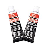 AMACO Rub n Buff Wax Metallic Finish - 2 Rub n Buff Ebony 15ml Tubes - Versatile Gilding Wax for Finishing Furniture Antiquing and Restoration - Rub and Buff Colors Set of Two