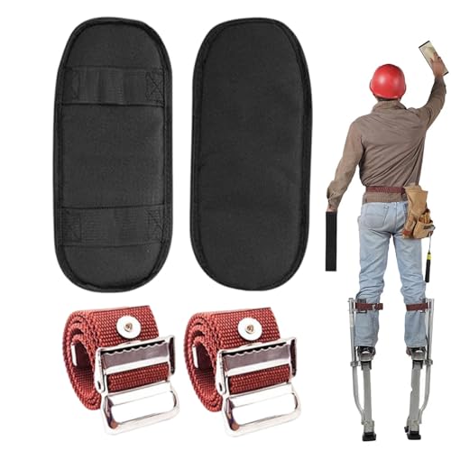 Échasses de plaquiste sangles de jambe réglables en nylon pour peinture - 8