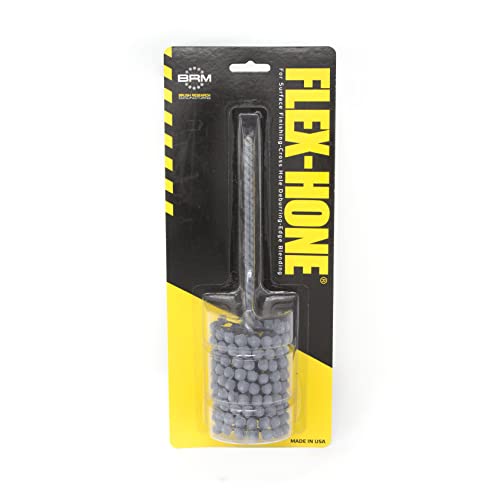 Image of Brush Research BC134400 Flex-Hone, 1-3 /4 inch (44.5mm) Diameter, 400 Grit, Silicon Carbide, for Mild Steel, Stainless Steel, Cast Iron and Softer Ferrous Materials