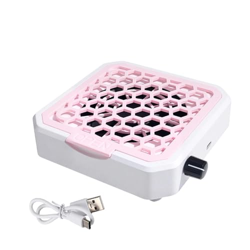 Colector de polvo de uñas inalámbrico para evitar residuos en la mesa