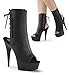 Produktbild Pleaser Delight 1018, Damen Stiefel, Black (Blk Faux Leather/Blk), 38 EU (5 UK)