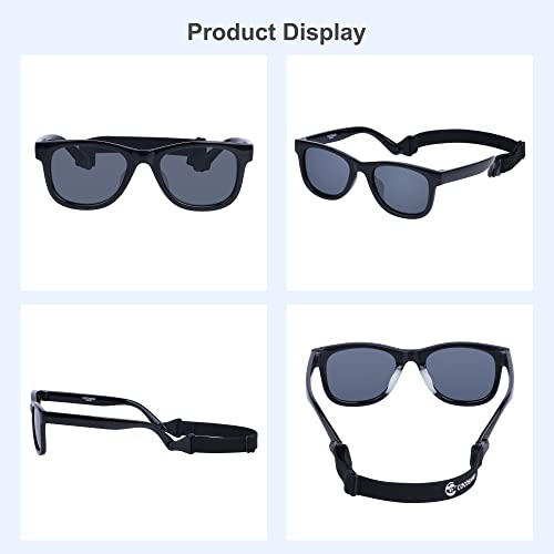 Image of COCOSAND Flexible Polarized Baby Sunglasses with Strap