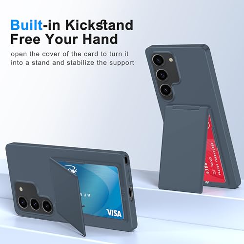Coque Samsung S23 Plus avec protège-écran béquille et porte-carte - 4