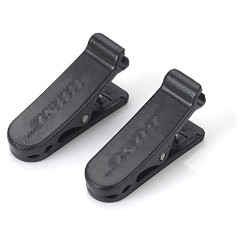 TS Trade 2 Pcs Headphones Mount Wire Cord Cable Clothing Clip for Bose SoundSport Cover