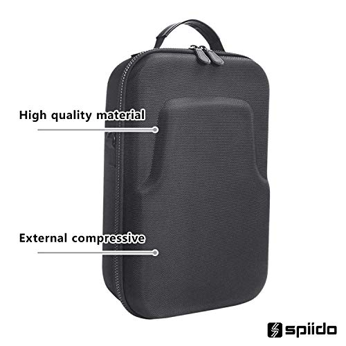 Spiido [2023 Upgrade] Hard Travel Case For Oculus Quest 2 /Oculus Quest Vr Gaming Headset And Controllers Accessories Waterproof Shockproof Carrying Case (Black) #TOP2