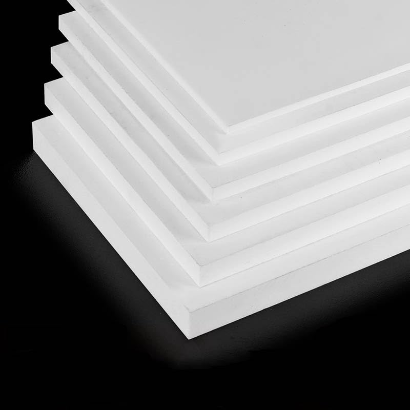 5 Stück PTFE-Platten, temperaturbeständige Polytef-Platte, 0,2–5 mm dick