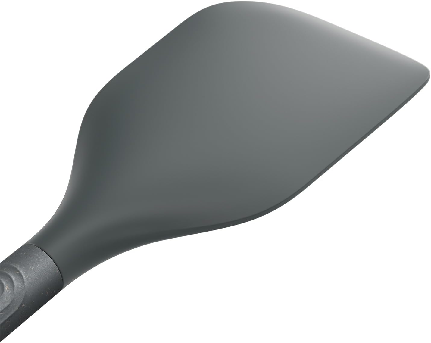 Zyliss E980222 Spatula Large, Sustainable Wheatstraw/Silicone, Spatula for Cooking and Mixing with Heat Resistant Silicone Head, Beluga Grey, 12.2" X 2.5", Dishwasher Safe, 5 Year Guarantee image 3