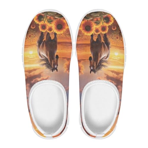 Kids Horse Shoes for Boys Girls Breathable Mesh Walking Sneakers Casual Flats Comfort Low Top Athletic Shoe2