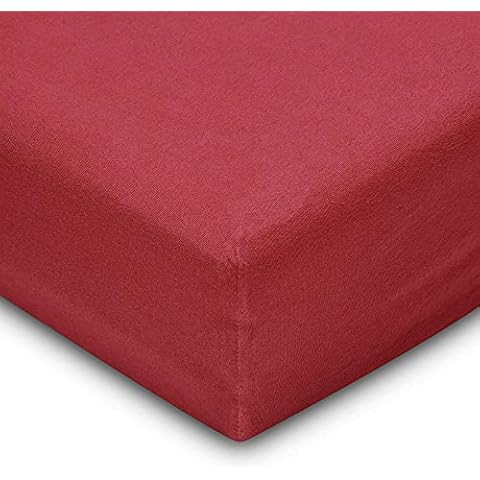 Drap Housse Flowen Microfibre Bordeaux Cover