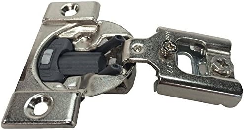 Blum 38N355BE08x50S Compact Soft-Close 1/2'' Overlay Blumotion Hinge, Nickel Finish (Pack of 50)