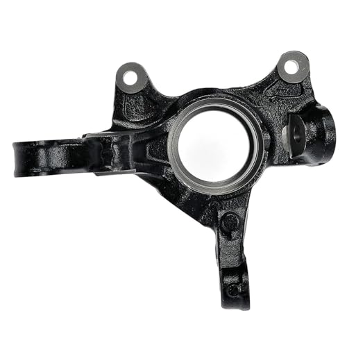Image of Detroit Axle - 2pc Front Loaded Steering Knuckle Kit for 2009-2019 Toyota Corolla 2009-2013 Matrix, 2010 2011 2012 Driver Side Steering Knuckle, Wheel Press Bearing Replacement