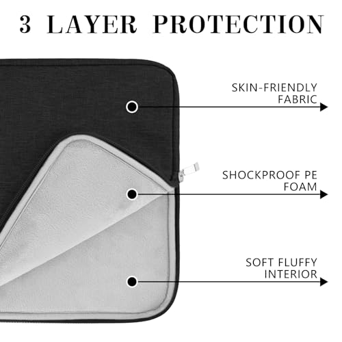 jooeer 14 Inch Laptop Sleeve Case for MacBook Pro M4 M3 M2 M1 2025-2021 Chromebook Notebook 14" - Image 2