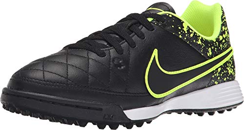 Nike Youth Tiempo Genio Turf-Black/Black