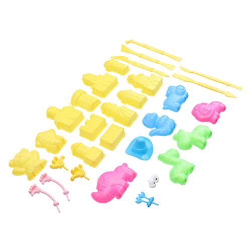 VICASKY 30 Pezzi Giocattoli da Sabbia per Kit Strumenti e Stampini Colorati per Creatività e Divertimento Spiaggia Adatto Ragazzi e Ragazze