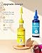 Hiipoo Sublimation Ink Refilled Bottles with Heat Tape Refill for ET2400 XP4105 XP4100 ET2720 ET2760 ET2750 ET4800 ET-2800 ET-2803 ET-2850 Inkjet Printers Heat Press Transfer on Mugs T-Shirts（CMY）
