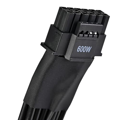 Image of Silverstone Technology PP15-EPS Dual EPS 8 pin (PSU) to 12+4 pin (GPU) 12V-2x6 PCIe Gen5 Cable for Silverstone 3rd Gen PSUs, SST-PP15-EPS
