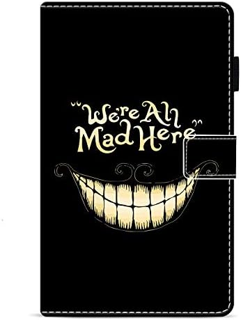 DC Faner Case for Amazon Fire HD 10, Kindle Fire HD 10 Case (7th Generation - 2017 Release) Slim Leather Smart Case Cover with Auto Wake/Sleep for Fire HD 10 Tablet - Alice in Wonderland