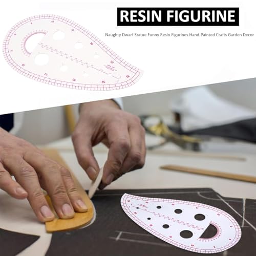 Miniatura 3 de Ousuwo Juego De 4 Reglas Profesionales De Sastre Para Confección De Patrones Y Confección De Prendas Juego De Reglas De Costura Con Regla Curva, Herramientas De Medición Métricas Para Costura