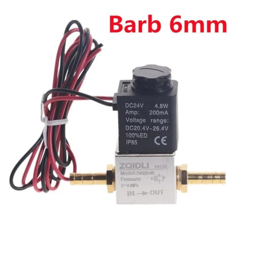 Vanne de compresseur 1/4" anti fuite d'air pour circuit 24V