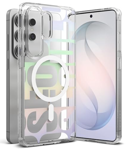 Image of Ringke Fusion Design Magnetic Compatible with Samsung Galaxy S26 Ultra Case Back Cover Hard Graphic Designed Back Soft Flexible TPU Bumper Scratch Resistant Natural Form - Seoul