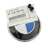capo carbono bmw e36 Materiales de alta calidad: el logotipo está hecho de resina ABS resistente a los impactos y aluminio, impermeable, a prueba de óxido y fácil de limpiar.