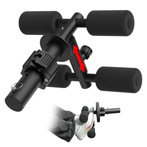 IMAYCC Adjustable Tib Bar Tibialis Trainer Tibia Dorsi Calf Raise Machine Knees Over Toes Equipment for Strengthening Calve Shin & Ankle Leg Workout Fits 2 Olympic Weight Plates